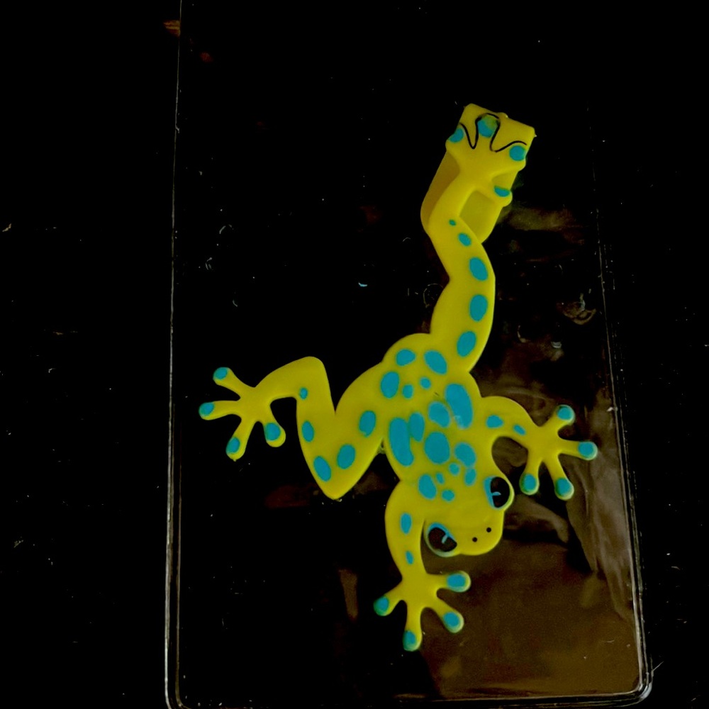 📚FROG READING BOOK MARK "HOP INTO THE NEXT PAGE"